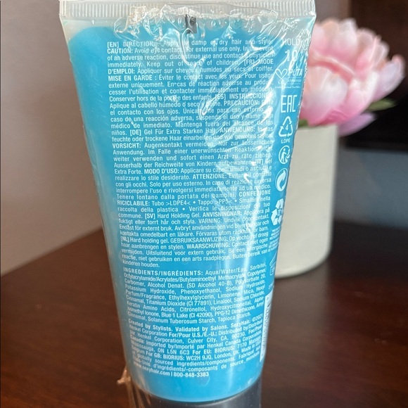 Sexy Hair Style Hard Up Firm Hold Hair Gel - Blue - Picture 6 of 10